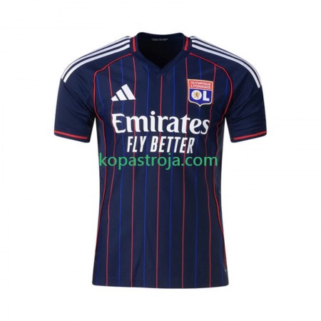 Billiga Fotbollströjor Olympique Lyonnais Borta tröja 2025/26 Kortärmad